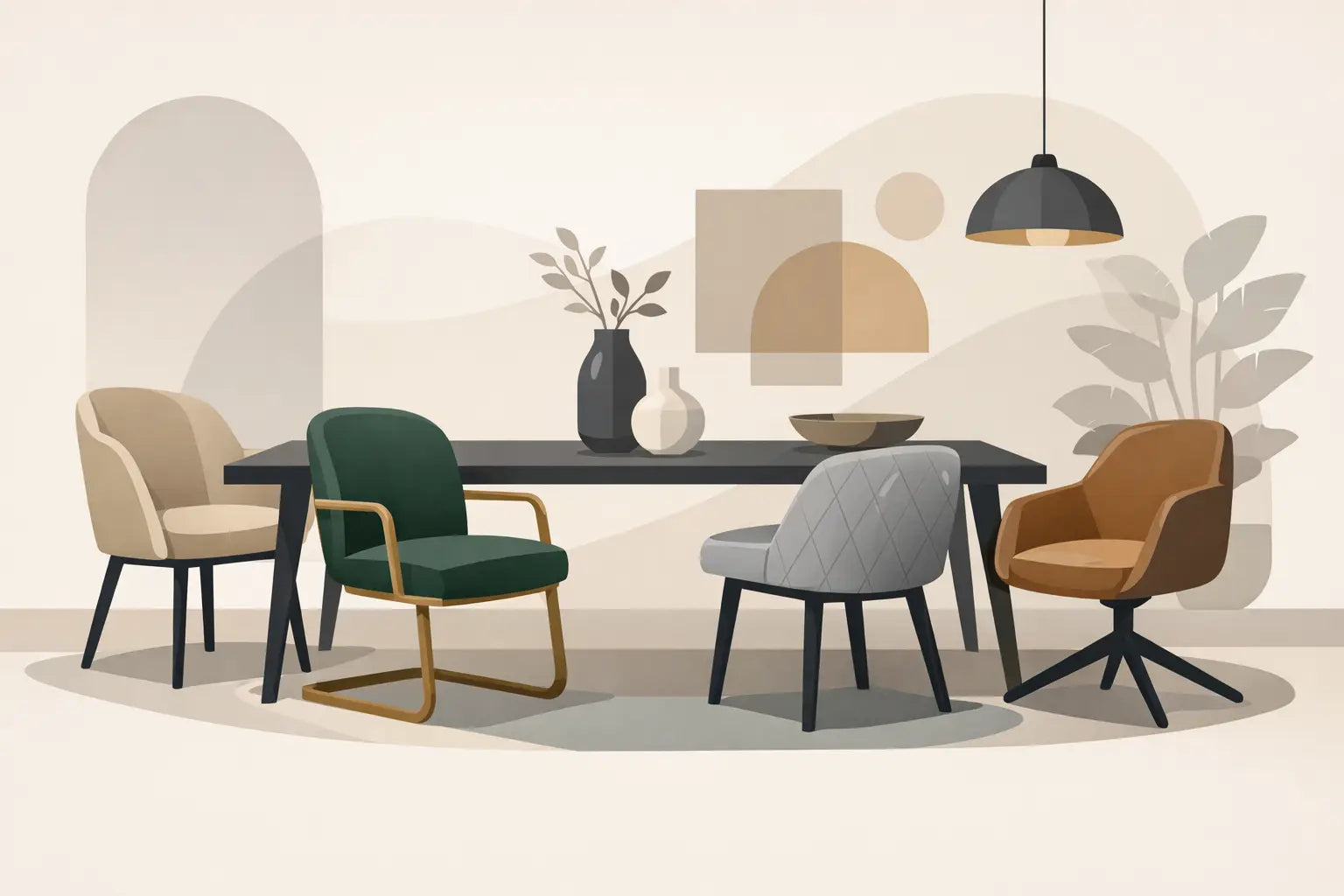 Luxe eetkamerstoelen modern kiezen
